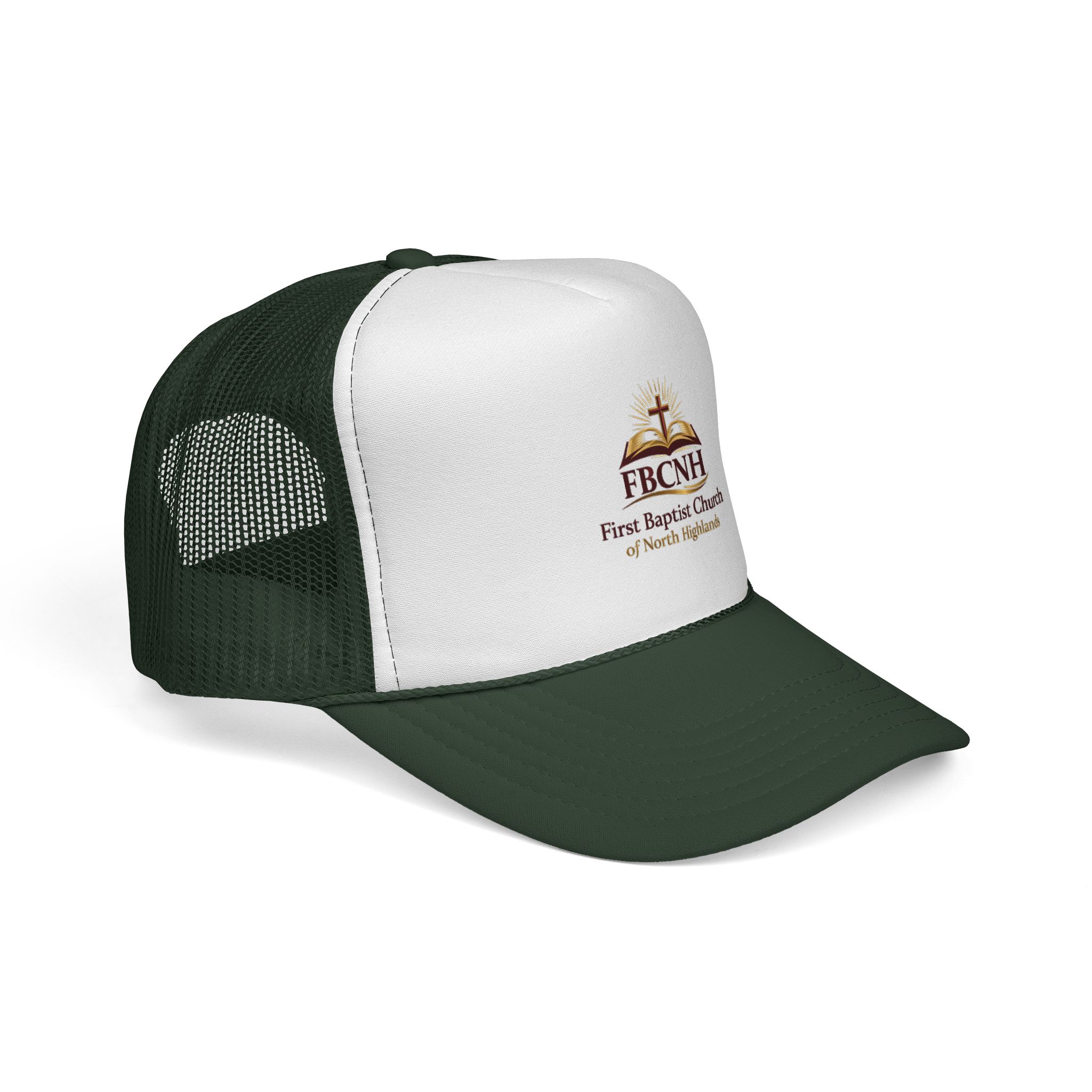 Church green side hat